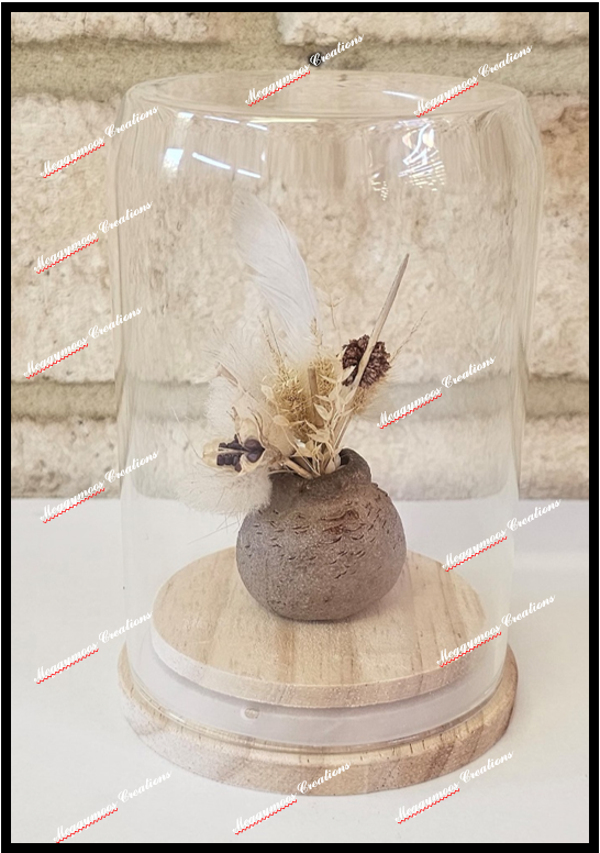 Dried Flower In A Jar
