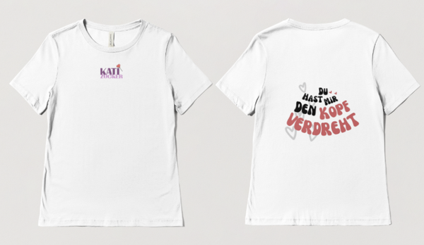 Kati Zucker"DU HAST MIR DEN KOPF VERDREHT" T- Shirt HERREN