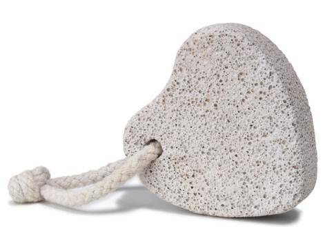 Pierre ponce en forme de coeur pour pieds, mains, corps - Cosmétiques