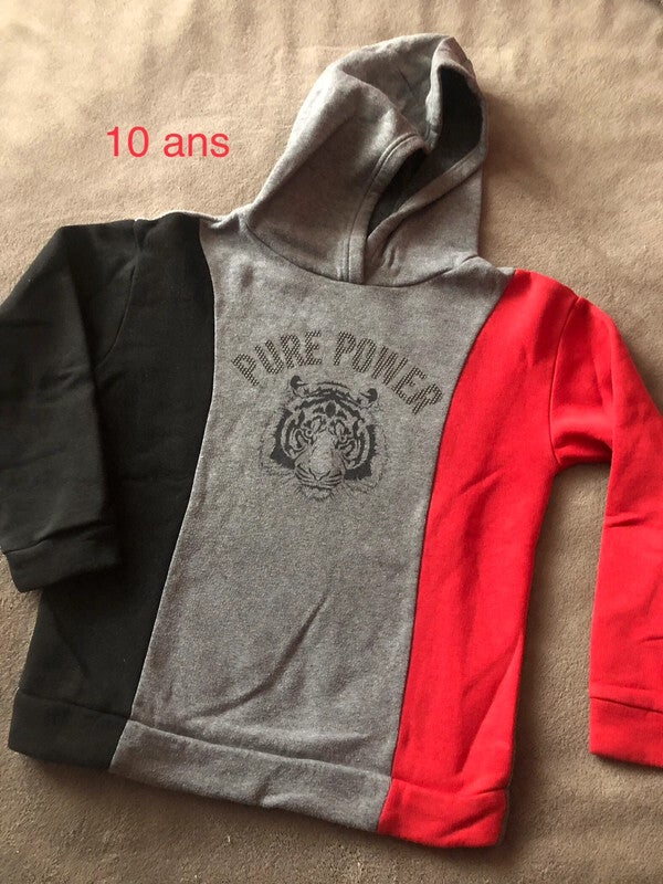 Sweat à capuche - 10 ans - Kiabi - Garçon