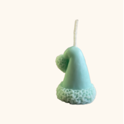 Kerst mutsje - turquoise