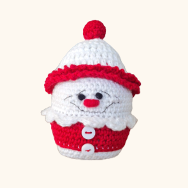 cupcake - sneeuw man & vrouw set