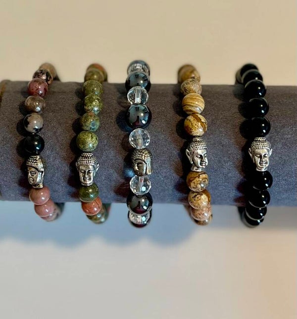 Heren armbandjes van edelstenen