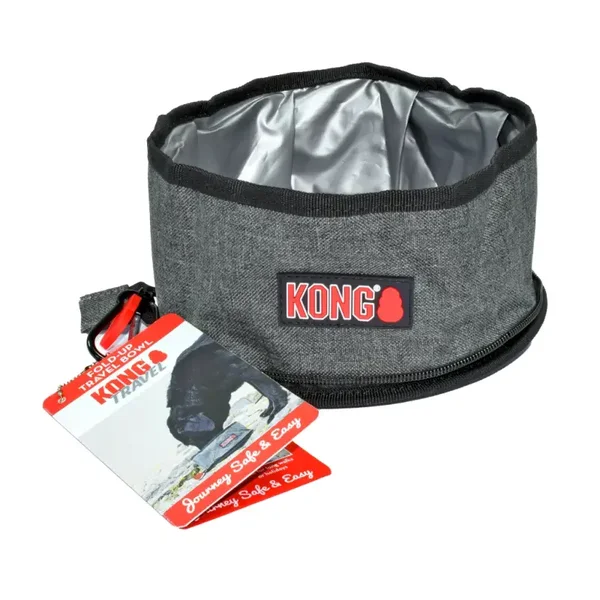 KONG Fold-Up Double Bowl