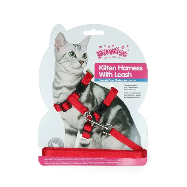 Pawise Kitten Harness With Leash