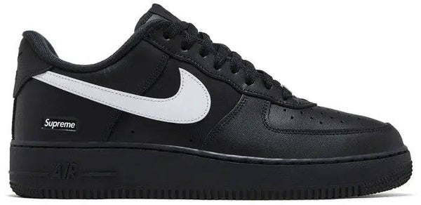 Supreme x Nike Air Force 1 Low 'Box Logo - Black White
