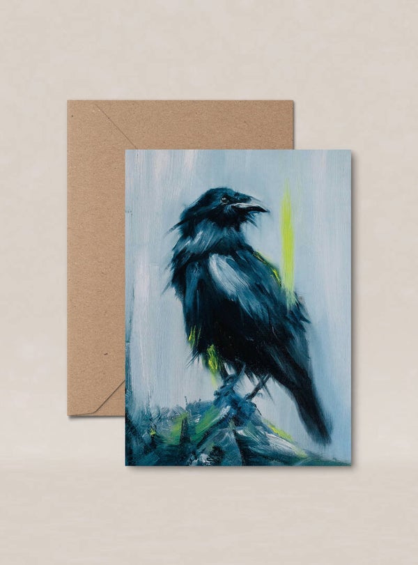 A5 kaart 'Raven'