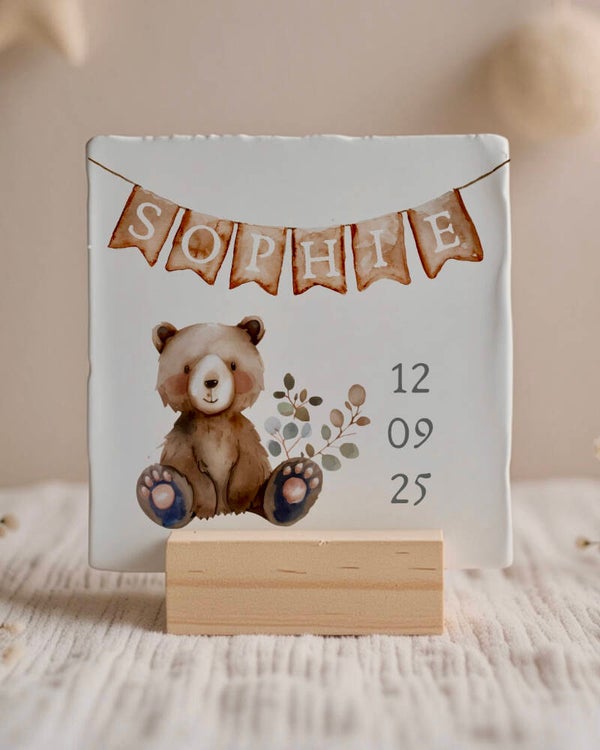 Tegeltje personalisatie