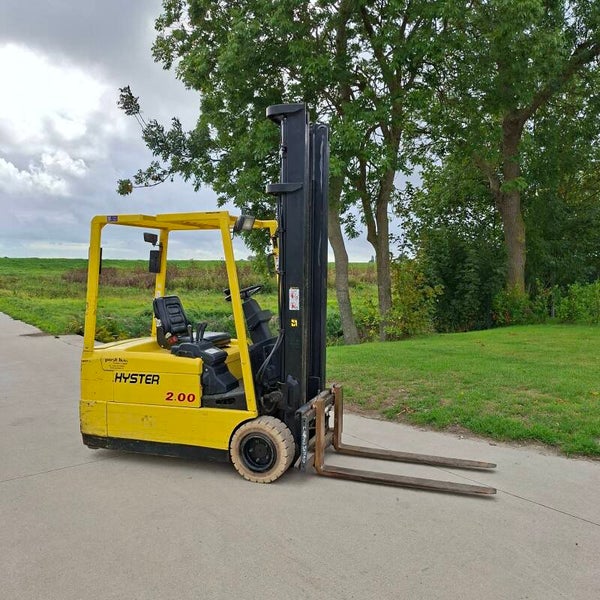 VERKOCHT! Zeer nette Hyster J2.00XMT met sideshift