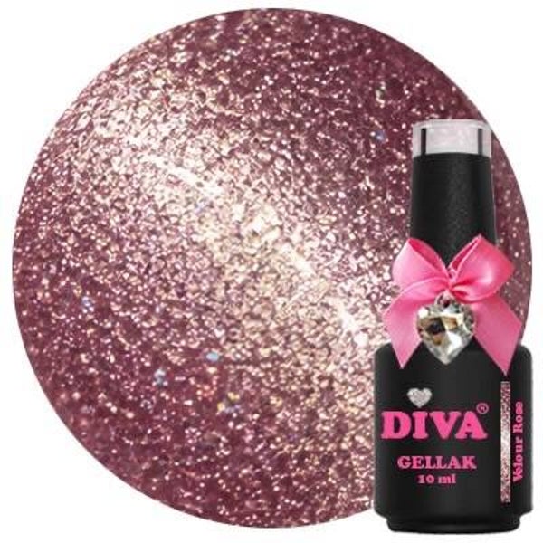 DIVA Gellak Cat Eye Velour Rosé 10 ml