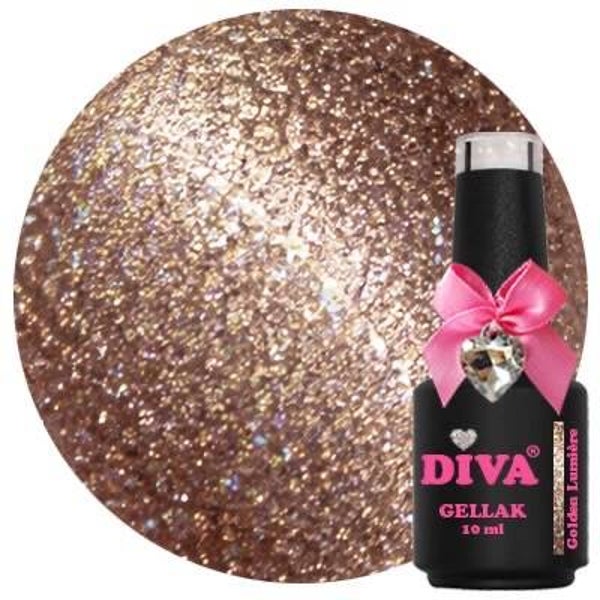 DIVA Gellak Cat Eye Golden Lumière 10 ml