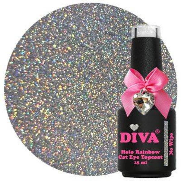 DIVA Holo Rainbow Cat Eye Topcoat