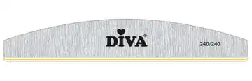 10 Diva Zebra Vijl Half Moon 240/240