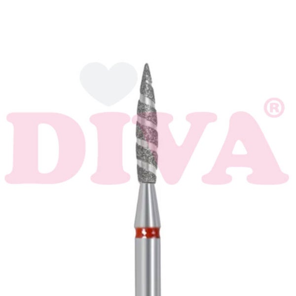 DIVA Frees Bitje Tornado Flame Diamond - Fine Red