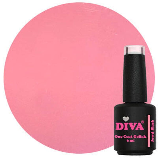 DIVA One Coat Gellak Jewel Blush 6 ml