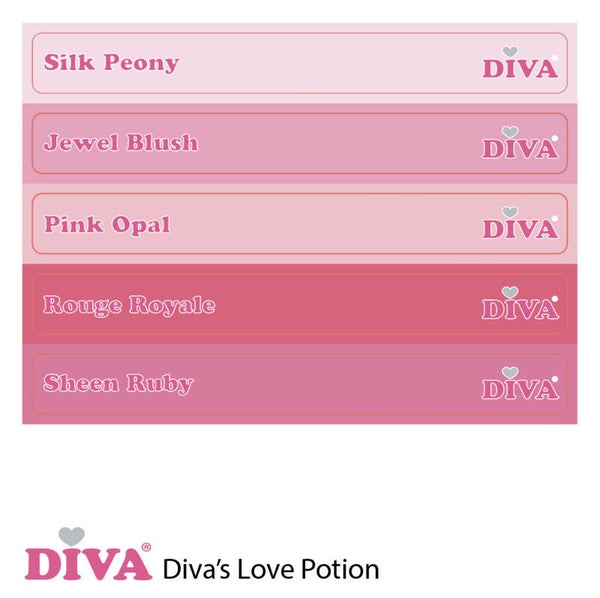 DIVA Colorpop Stickers Diva's Love Potion