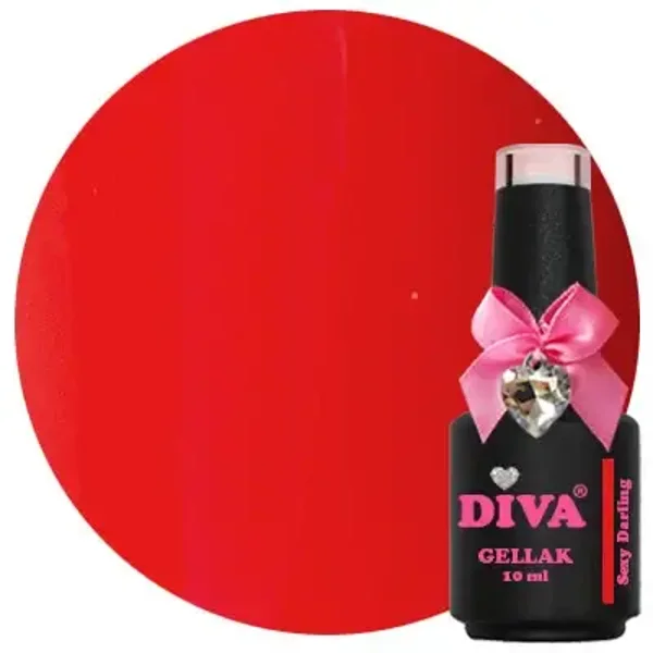 DIVA Gellak Sexy Darling 10 ml #D look like kiss proof