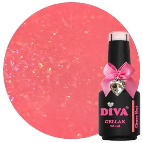 DIVA Gellak Cherry Heat 10 ml