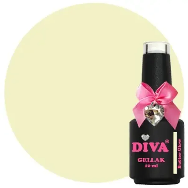 DIVA Gellak Butter Glow 10 ml #Look like buttercup yellow