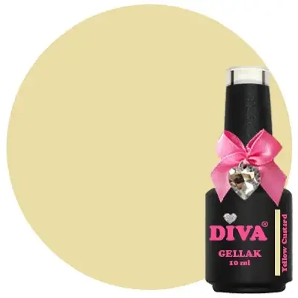 DIVA Gellak Yellow Custard 10 ml