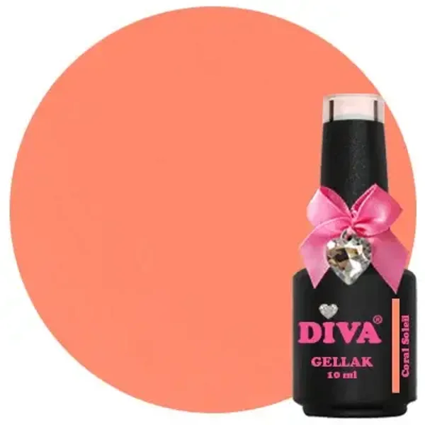 DIVA Gellak Coral Soleil 10 ml