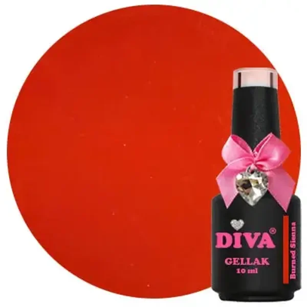 DIVA Gellak Burned Sienna 10 ml