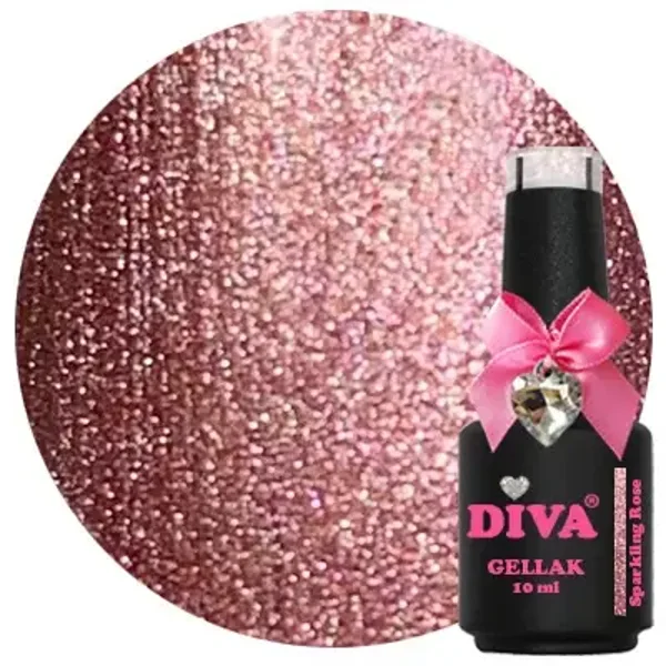 DIVA Gellak Sparkling Rose 10 ml