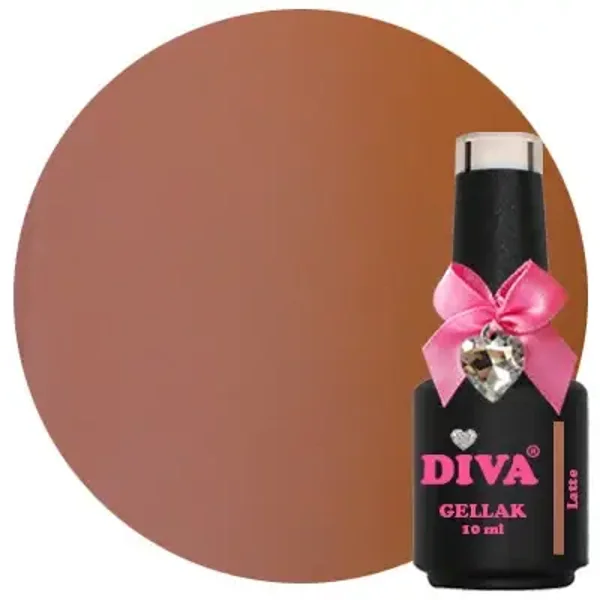DIVA Gellak Latte 10 ml