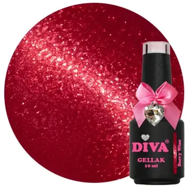DIVA Gellak Cat Eye Berry Wine 10 ml