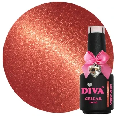 DIVA Gellak Cat Eye Copper Desire 10 ml