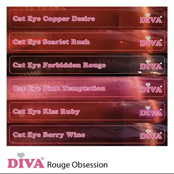 DIVA Colorpop Stickers Rouge Obsession