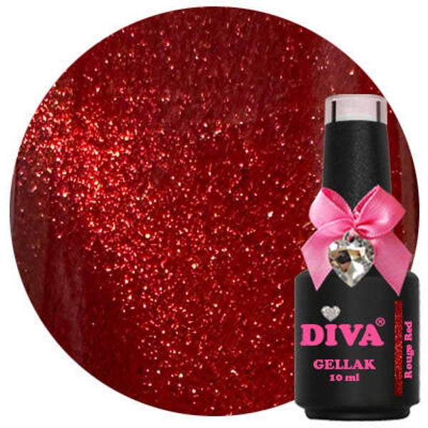 DIVA Gellak Cat Eye Rouge Red 10 ml