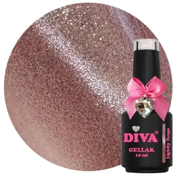 DIVA Gellak Cat Eye Lightly Pink 10 ml