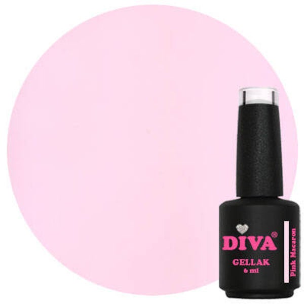 DIVA Gellak Pink Macaron 6 ml