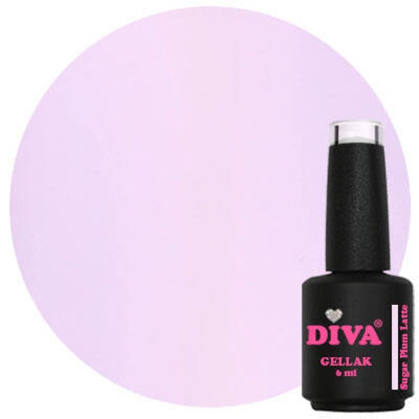 DIVA Gellak Sugar Plum Latte 6 ml