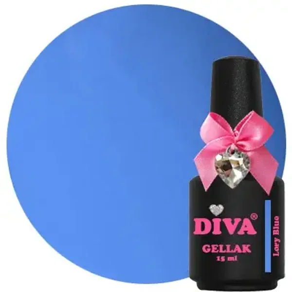 Diva Gellak Lory bleu 15 ml
