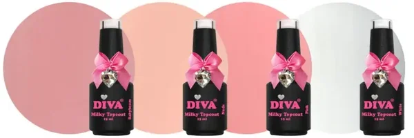 Diva Milky Topcoat Collection - No Wipe
