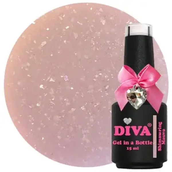 Diva Gel in a bottle Shimmering mauve
