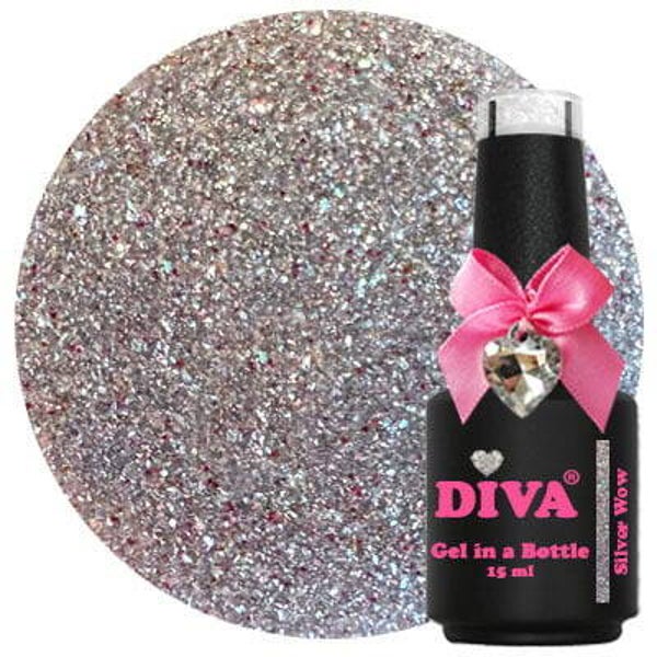 Diva Gel in a bottle Silver Wow