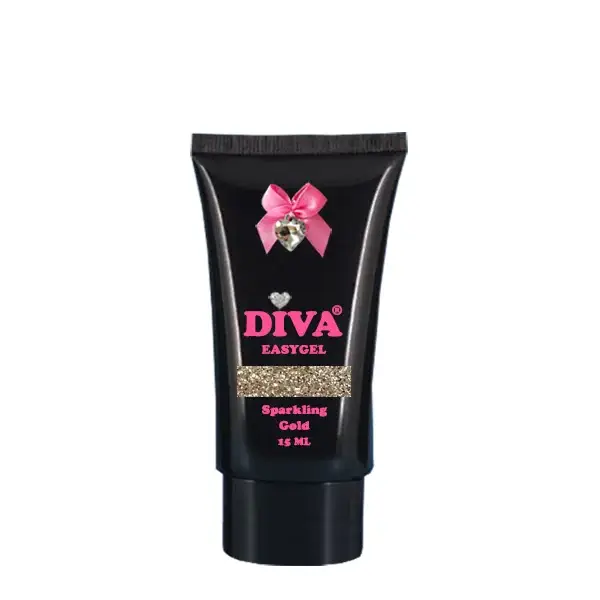 Mini Diva easygel classic Sparkling Gold 15 ml
