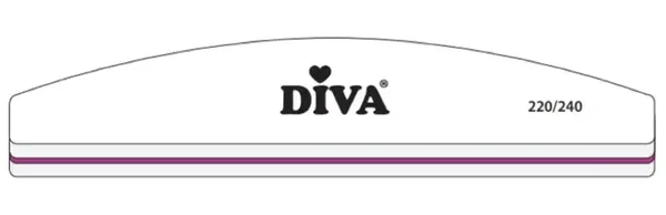 Diva Sponge Buffer Half Moon 220/240