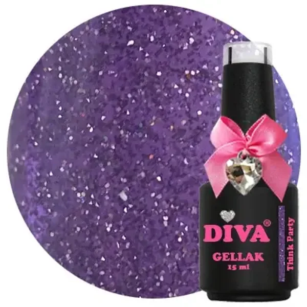 Diva Gellak Think Party 15 ml - Reflecterend