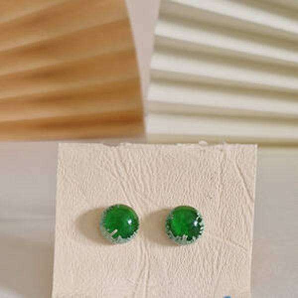 Groen witte knopjes