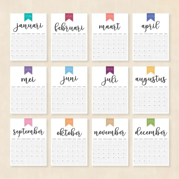 #OOC Kalender 2026 voor Simavi