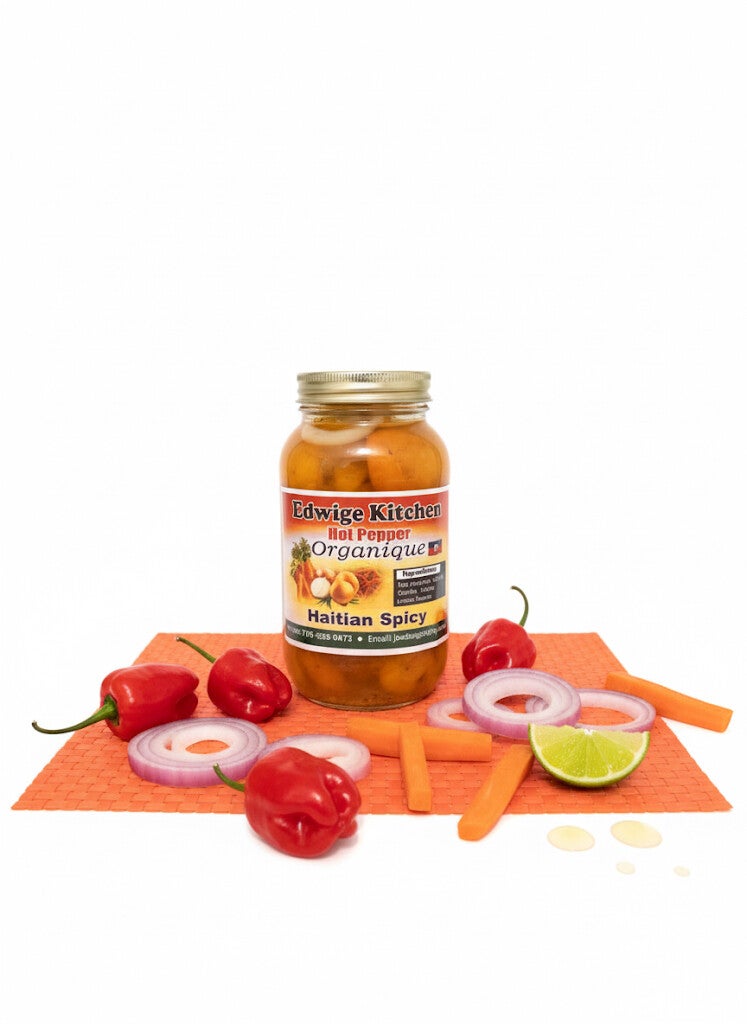 Hot pepper Organic ; Haitian confi