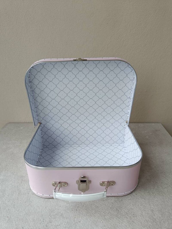 Koffertje Oud roze 25cm