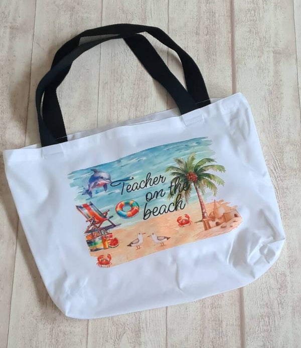 Bag on the beach