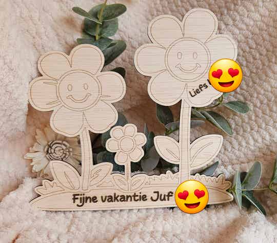 Bloemen bedankje