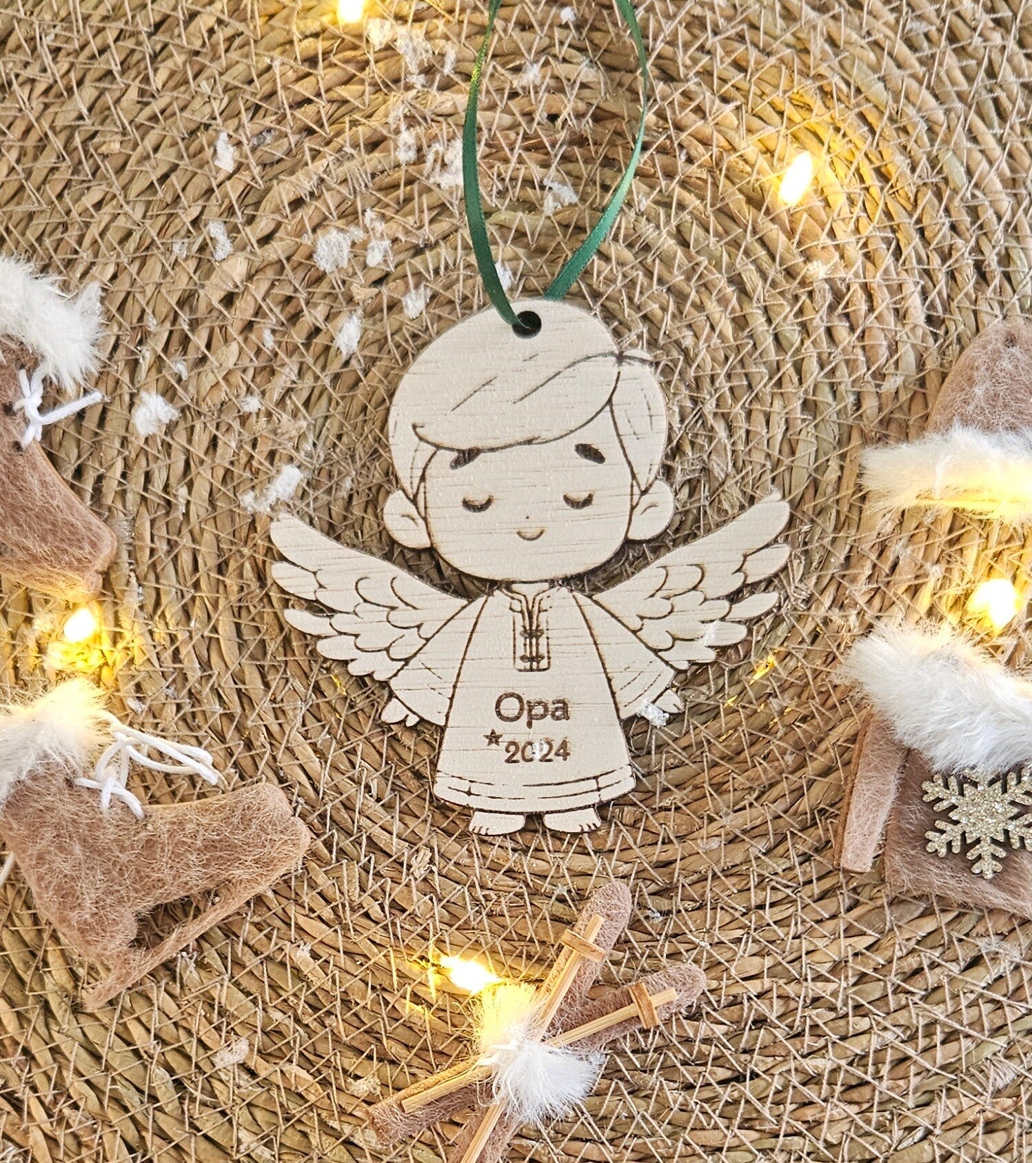 KerstHanger engel Jongen