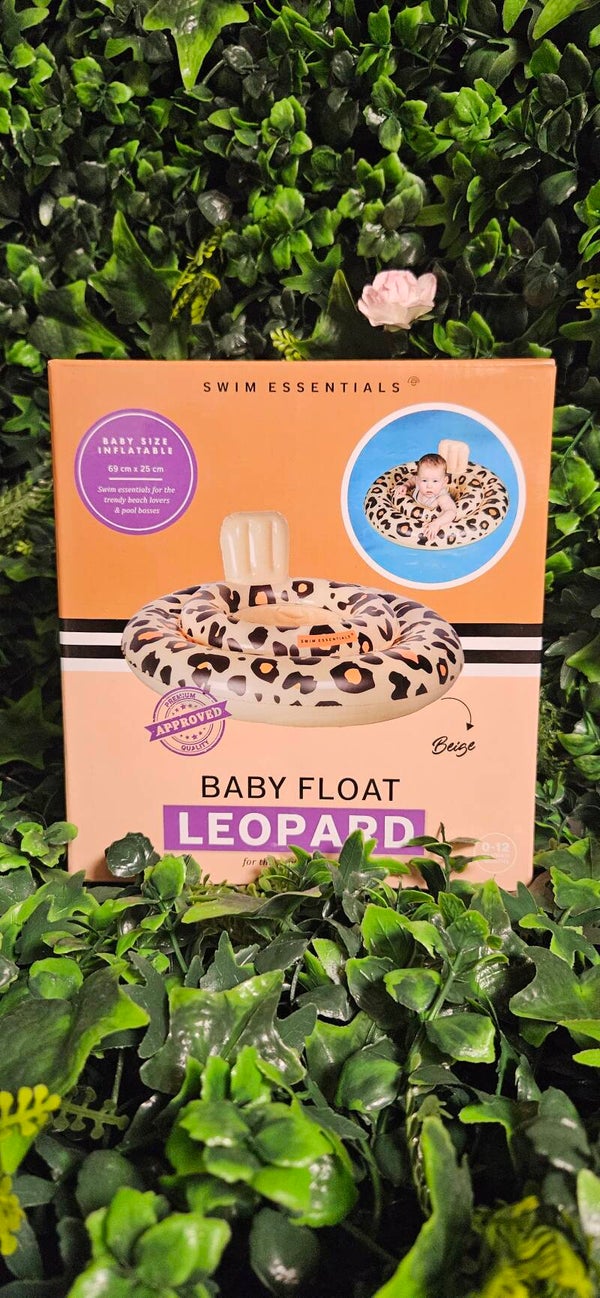 SE Baby Float Beige Panter 0-1 jaar